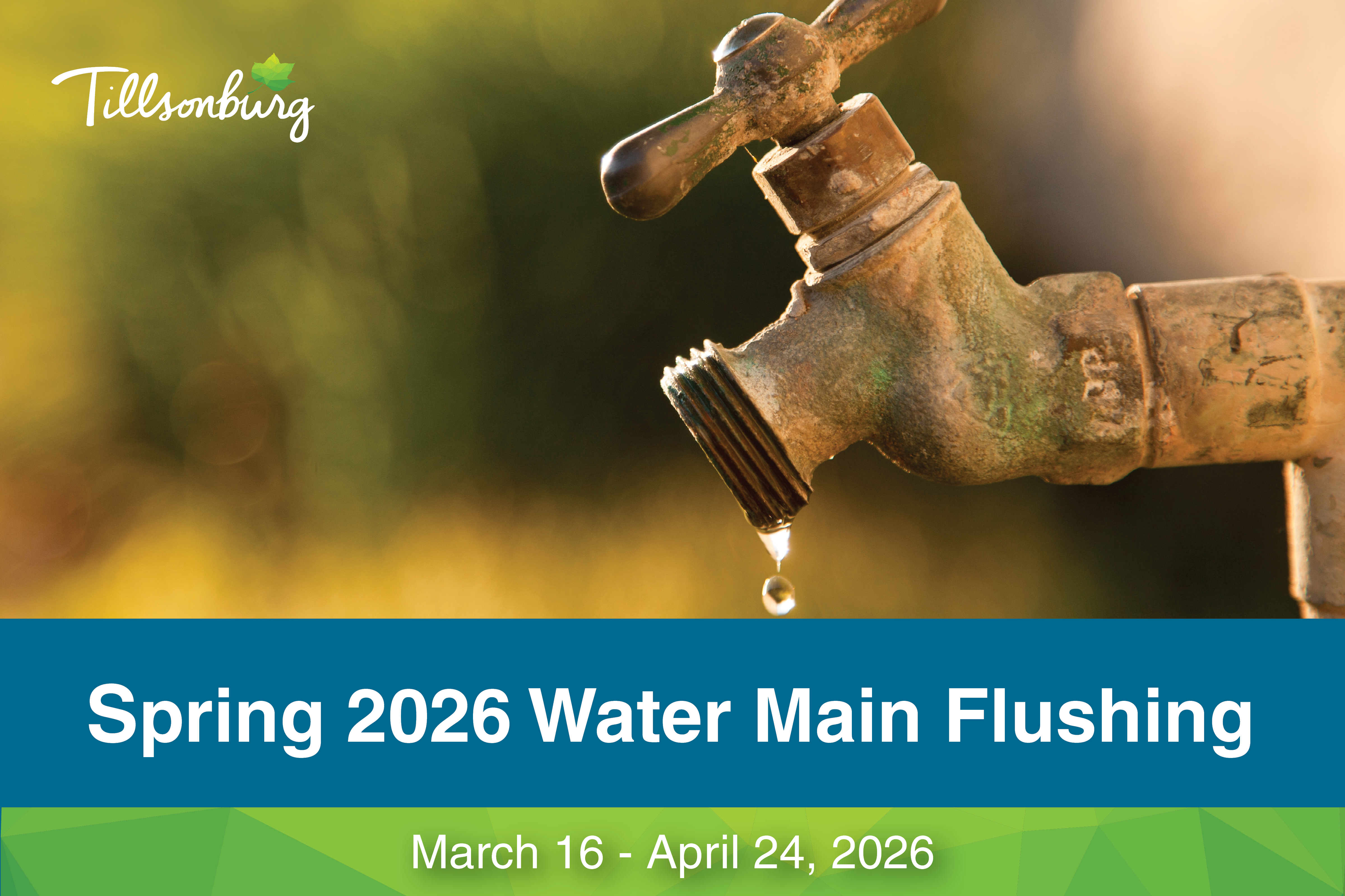 Spring 2026 Water Main Flushing
