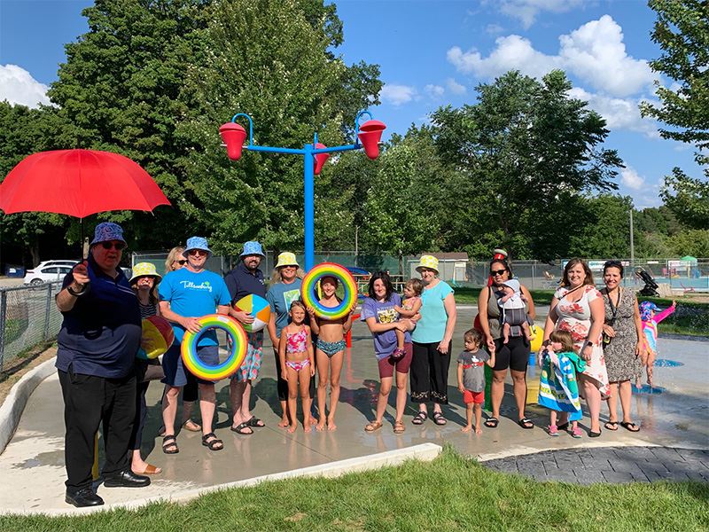 Memorial Park Splash Pad - Town of Tillsonburg